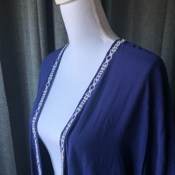 Love Tree Fringed Boho style  Kimono - Picture 5 of 5